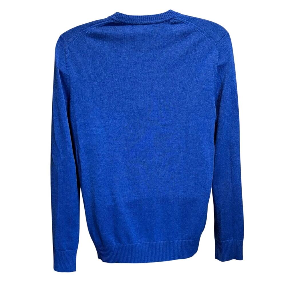 Banana Republic Men’s Size M Sweater V Neck 100% Extra Fine Merino Wool - Picture 2 of 5